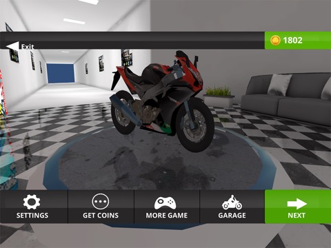 摩托车游戏-越野障碍特技游戏のおすすめ画像1