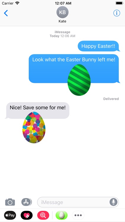Easter Eggs Fun Stickers