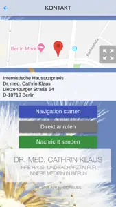 Dr.C.Klaus-Internistin Berlin screenshot #2 for iPhone