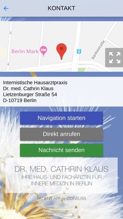 Screenshot #2 pour Dr.C.Klaus-Internistin Berlin
