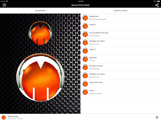 App screenshot