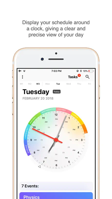 Day-Today: Timetable