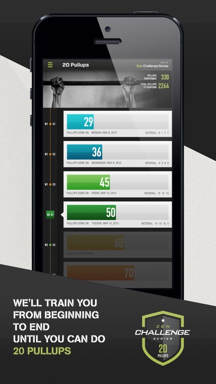 20 Pull Ups Trainer Challenge screenshot-4