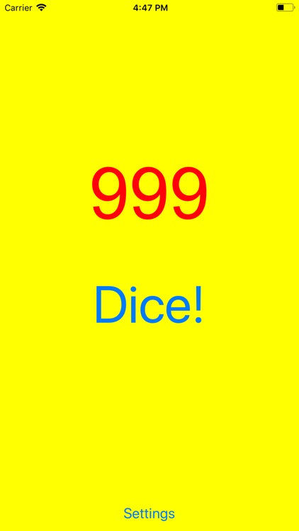 Dice - The random generator