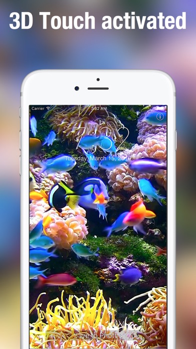 Aquarium Dynamic Wallpapers+ Screenshot