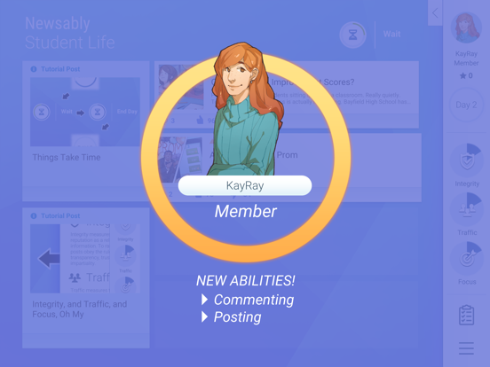 NewsFeed Defenders iPad screenshot 4 - Education app