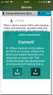 emt tutor lite - scenarios iphone screenshot 2