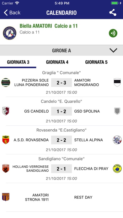 FIGC Piemonte screenshot 3