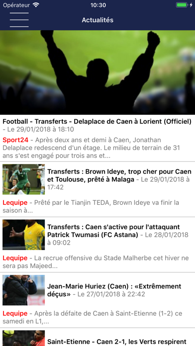 Screenshot #1 pour Caen actu en direct