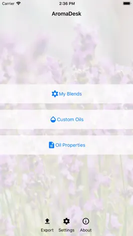 Game screenshot AromaDesk Oil Blending Tool mod apk