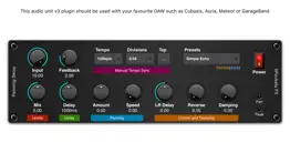 How to cancel & delete panning delay auv3 plugin 2
