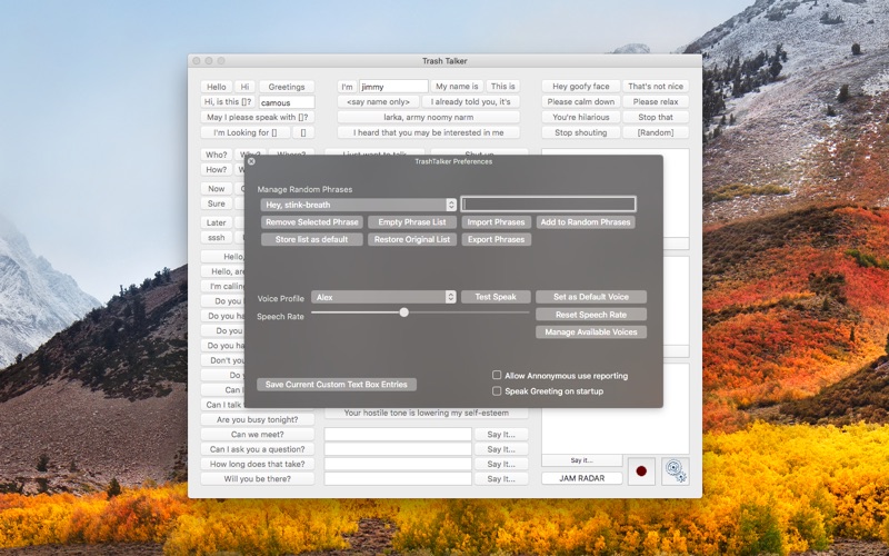 App screenshot