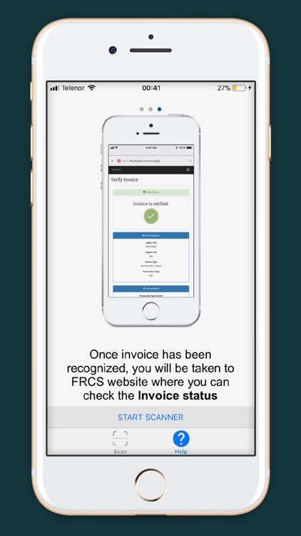 FRCS Receipt Verificator