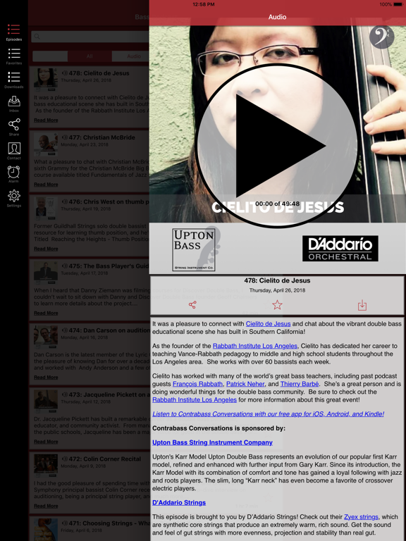 Screenshot #5 pour Contrabass Conversations