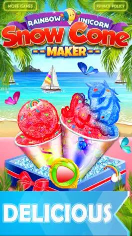 Game screenshot Unicorn Fun Cooking Shaved Ice mod apk