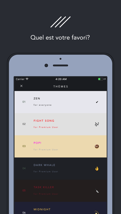 Screenshot #3 pour While - App Todo pour les tâches répétitives