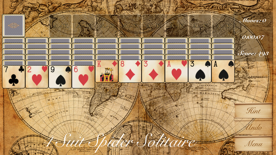 #3. The Spider Solitaire Game (iOS) 由: Uwe Meier