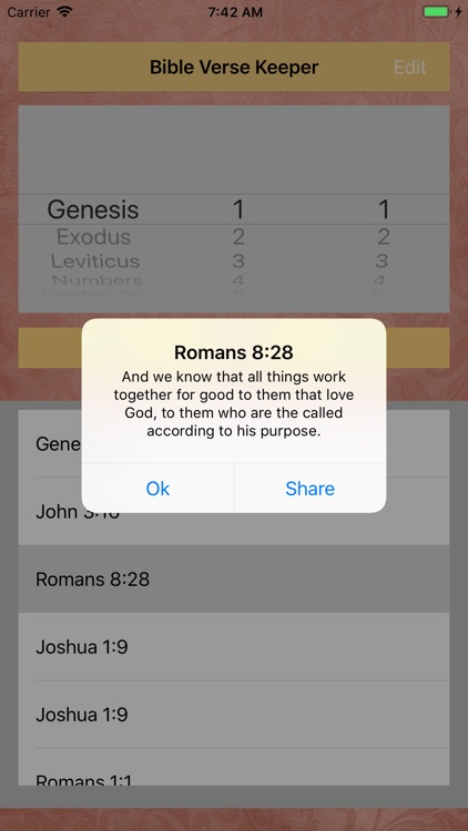 Bible Verse Keeper