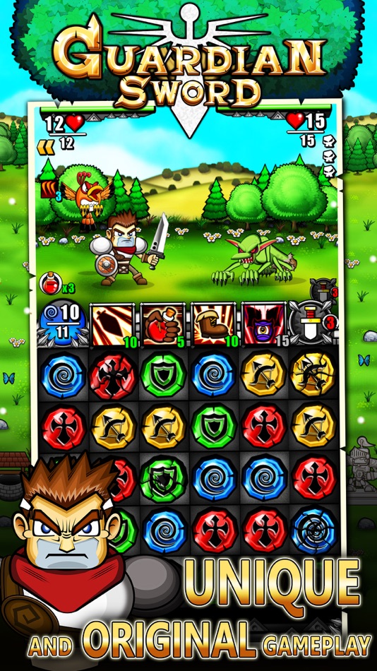 #1. Guardian Sword (iOS) 由: Picsoft Studio