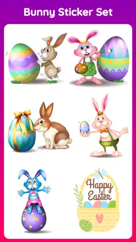 Game screenshot Animated Happy Easter Stickers apk