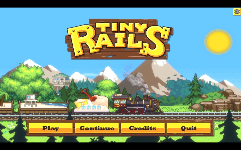 #1. Tiny Rails (macOS) Bởi: Trophy Games Canada Inc.