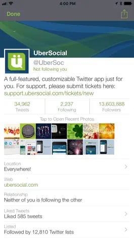 Game screenshot UberSocial Pro for iPhone hack