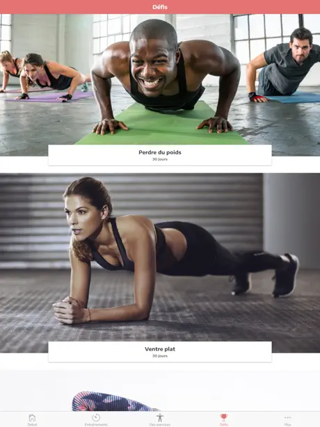 Programme fitness débutant
