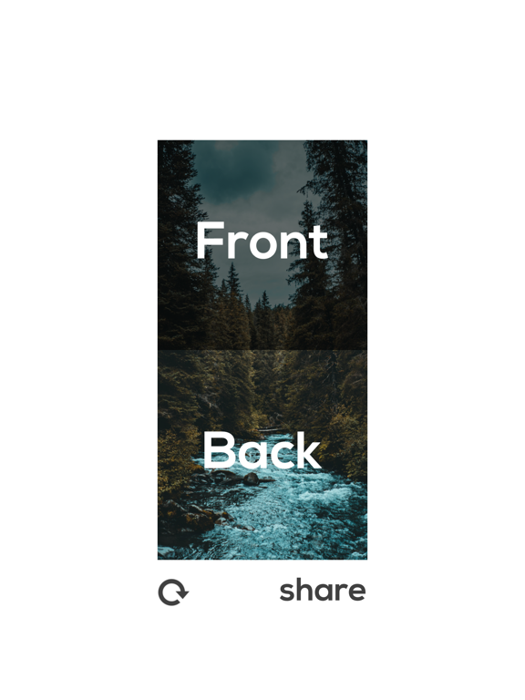 Biicam App - 360 Dual Camera iPad screenshot 2 - Photo & Video app