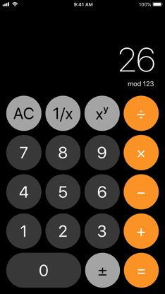 Modulus Calculator screenshot 1