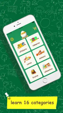 Game screenshot Learn Portuguese Words - Kids apk