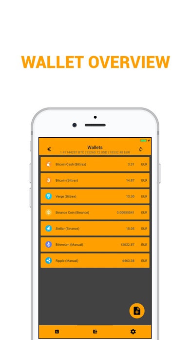 WalleteX - Wallet Overview screenshot 2