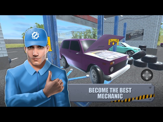 Mechanic Service Station Sim iPad screenshot
