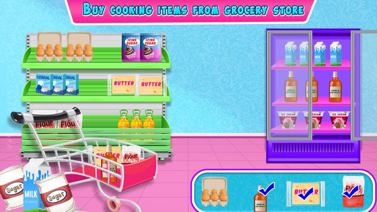 Ice Cream Cake Bakery Shop