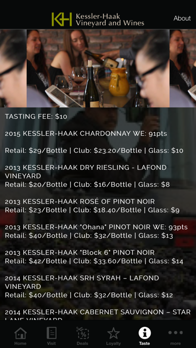 Kessler-Haak Wines screenshot 4