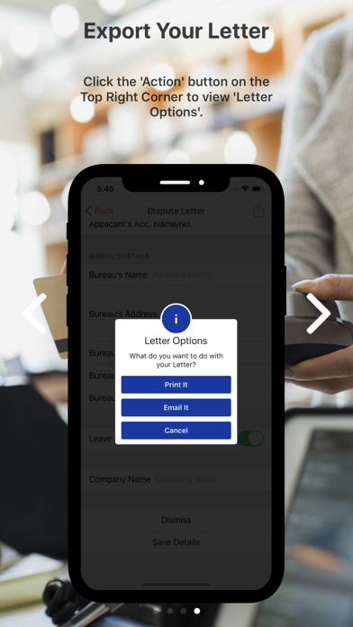 Screenshot #2 pour Credit Repair Letters