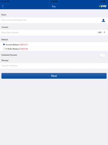 Epay Wallet（易派钱包） screenshot 3