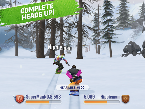 Peak Rider Snowboarding iPad app afbeelding 2