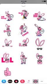 Energizer Bunny Stickers screenshot