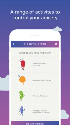 Clear Fear iPhone image 2
