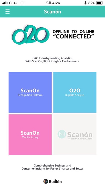 ScanOn O2O BigData Platform