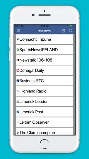 Скриншот Irish News & World на iPhone 2