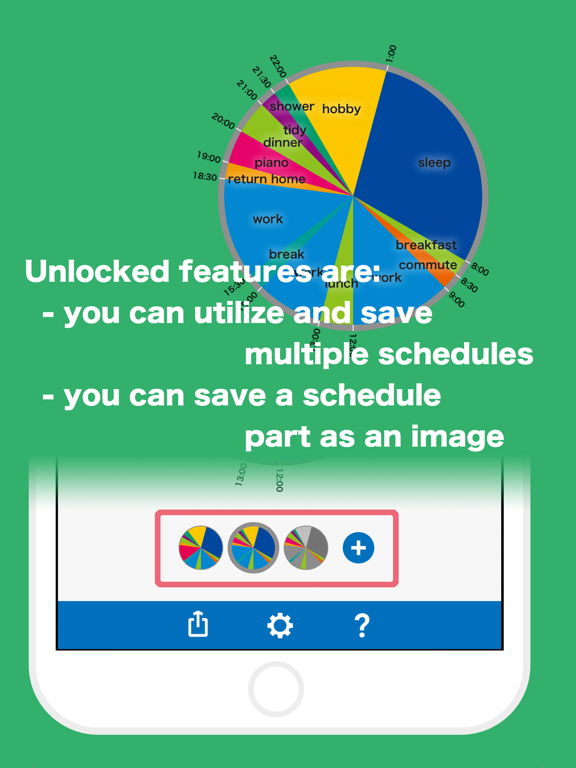 24 hour clock : Wacca iPad screenshot 5 - Productivity app