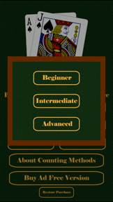 Blackjack Card Counting Practice screenshot