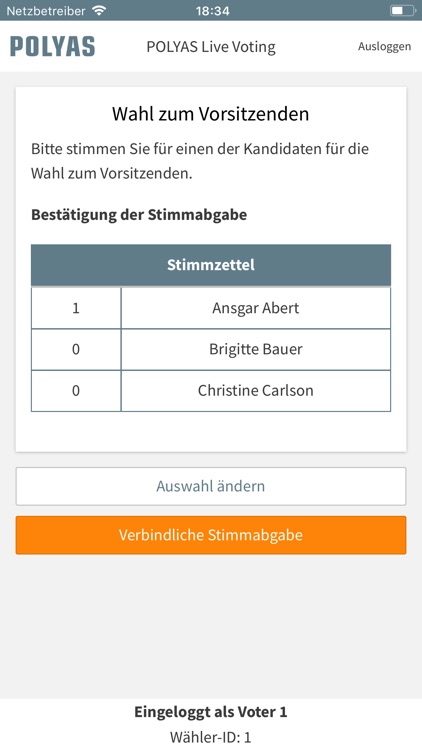 POLYAS Live Voting screenshot-3