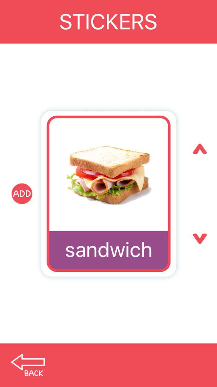 Sticker Picture Articulation