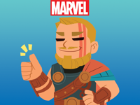 Marvel Stickers Thor Ragnarok