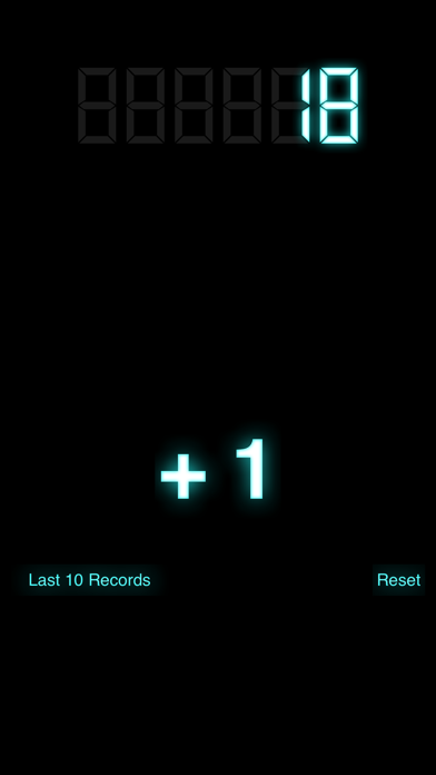 Screenshot #2 pour 计数器 iCounter Free-最简单最好用的点击计数器