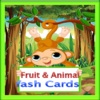 Fruit & Animal Flash Cards