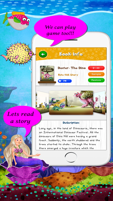 Screenshot #2 pour Story Time Interactive reading