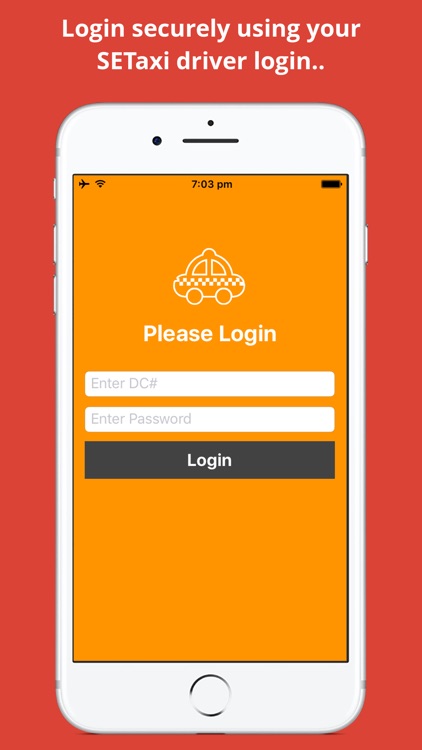 SE Taxi Driver App